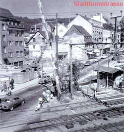 Stadtturmstrasse (Foto: Archiv Dr.W. Scherer, Baden)